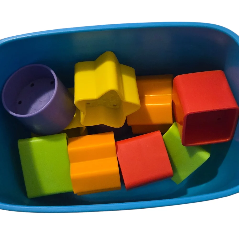 Fisher-Price Yellow and Blue Shape Sorter